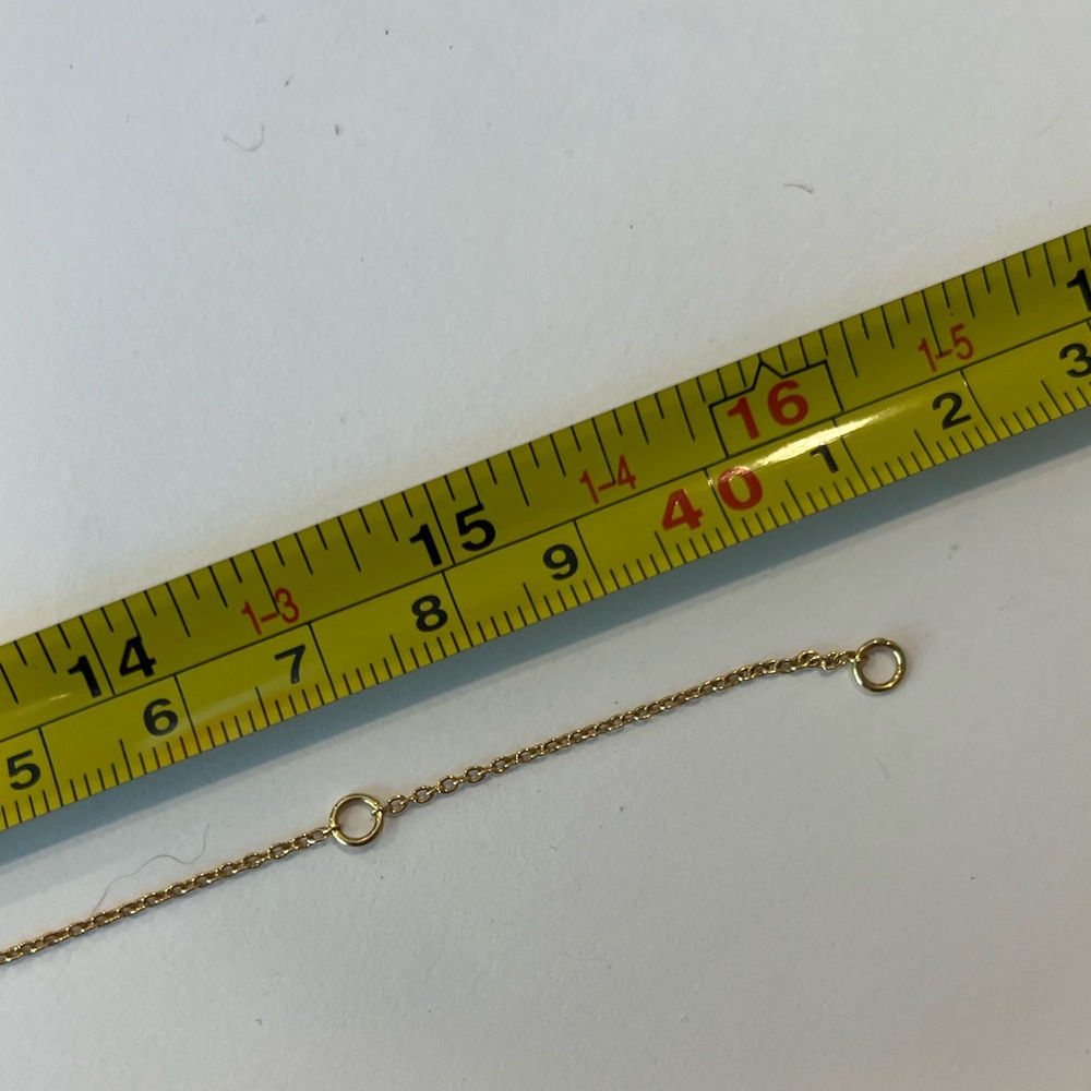 COPY - 14k gold plated, tourmaline necklace - 16” from Anthropologie - Picture 5 of 5